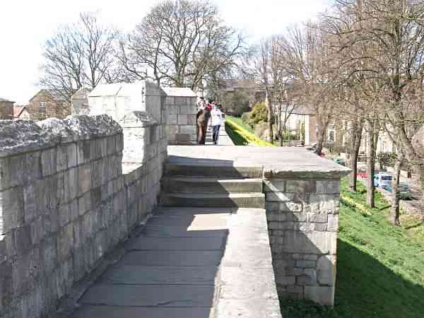 Looking towards Micklegate Bar.