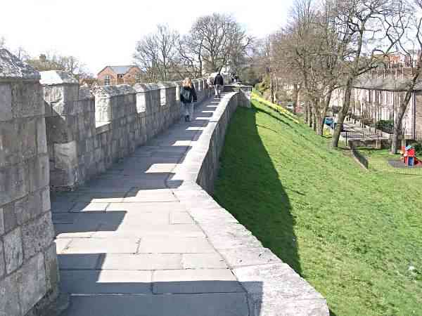 At Sadler Tower, looking towards Victoria Bar.