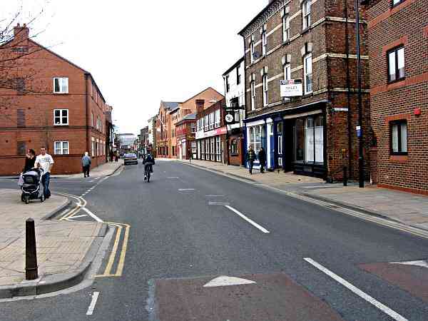 Looking towards Foss Bridge and Fossgate.