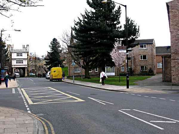 Looking at Walmgate Bar.